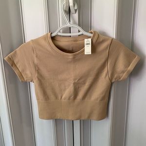 NWT Aerie Cropped T Shirt